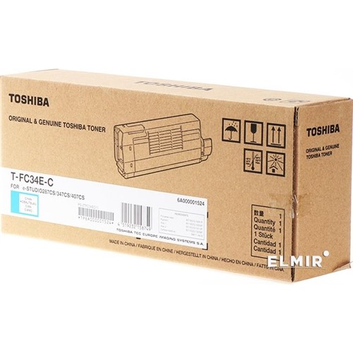 T-FC34E-C TONER CYAN TOSHIBA