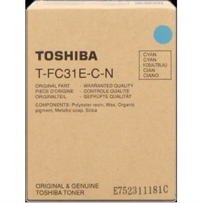 T-FC31E-C-N TONER CYAN TOSHIBA