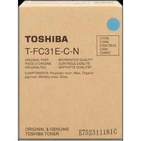 T-FC31E-C-N TONER CYAN TOSHIBA originální (6AG00001999)