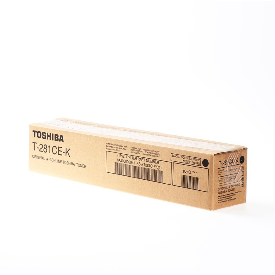T-281CE-K, Black toner TOSHIBA e-STUDIO 281/351/451 originální (6AJ00000041)