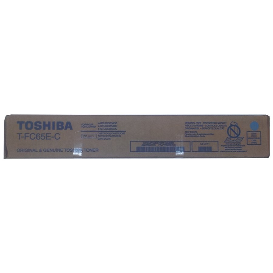 T-FC65E-C TONER CYAN TOSHIBA originální (6AK00000179) 5540c/6540c
