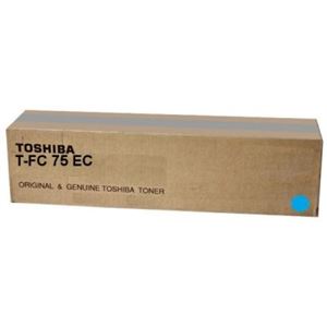 T-FC75E-C TONER CYAN TOSHIBA