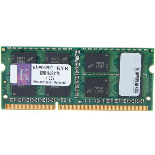 KINGSTON 8GB 1600MHz SO-DIMM DDR3L CL11 1.35V